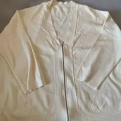 COMME CA ISM アイボリー カーディガン