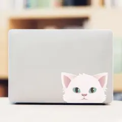 簡単！貼るだけ♪   猫 ウォールステッカー  大小2枚セット