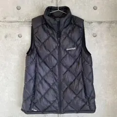 ❤️美品❤️mont-bell❤️ EX-800 ダウンベスト ブラック　収納袋付