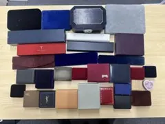 【300円〜】アクセサリー 空箱 ケース 大量 約25点 YSL ロエベ 等