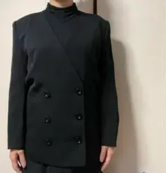 レディース礼服　喪服　半袖　ジャケット　スカート3点セット　9号　セットアップ