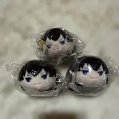 もちもちマスコット ハイキュー!! 影山飛雄 ぬいぐるみキャラクター 3体セット