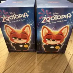 POPMART Zootopia Ace Duo ぬいぐるみキーホルダー