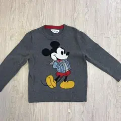 baby GAP ミッキーセーター 4歳用 グレー