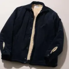 ダファー コーデュロイ ショートブルゾン XL ネイビー かなりの美品 