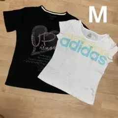 レディース　ジム　エクササイズ　Tシャツ M