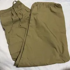 ⭐️ ユニクロ　イージーカーゴパンツドロスト　コットンMサイズ カーキ
