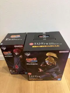 一番くじ NARUTO E賞 サソリ ラストワン賞 デイダラ F賞 4種コンブ