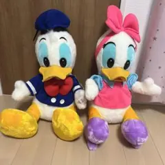 サンアンドスター ドナルド デイジー　ぬいぐるみ 5体セット 魚入り 昭和レトロ 美品 サンアンドスター ドナルド デイジー ぬいぐるみ 5 魚入り