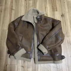 ムートンジャケット ブラウン