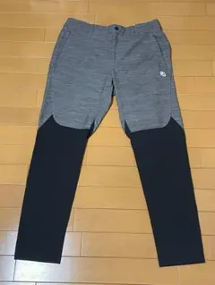 PEARLY GATESメッシュパンツ ストレッチ 杢グレー