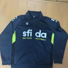 【タイムセール】sfida サッカー ジャージ ネイビー/イエロー