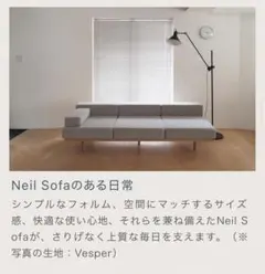 マスターウォール レ・フォルメ 「ロベリ」 SOFA175 2人掛けソファ