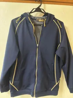 アシックス asicsゴールドステージ フリースパーカーBAW103