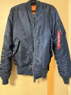 ALPHA INDUSTRIES MA-1 フライトジャケット ネイビー Mのサムネイル