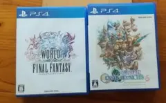PS4 ワールド オブ ファイナルファンタジー クリスタルクロニクル セット売り