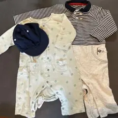 ベビー服セット（ロンパース・シャツ・パンツ）