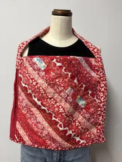 ハンドメイド　ヴィンテージ　キルト　ショルダー　バッグのサムネイル