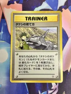 ポケカ 旧裏 タケシの育て方 スギモリケン - メルカリ