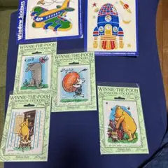 Winnie the Pooh ウィンドウステッカー 6枚セット