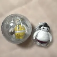 ベイマックス　カプセルトイ相撲＆バスケ