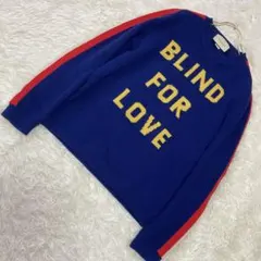 GUCCI 2018年 ニット ブルー S タイガー 虎 オシャレ ロゴのサムネイル