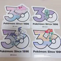 ポケモン 30周年 ステッカー 韓国限定のサムネイル