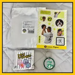 【シークレット】伊藤将司　ワッペンキーホルダー＆シールステッカーセット