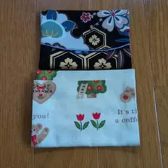 ハンドメイド ポケットティッシュケース 2点セット