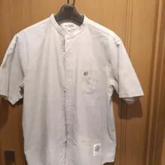 CHUBEI　チュウベイ　半袖シャツ　スタンドカラー　バンドカラーのサムネイル