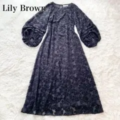 リリーブラウン チュール刺繍ドレス LWFO252035 1 - メルカリ