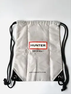 HUNTER ナイロンナップザック シルバーのサムネイル