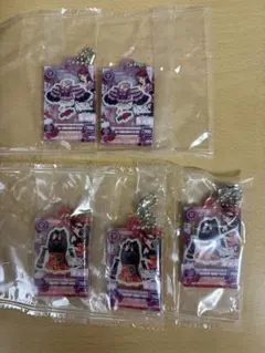 アイカツガチャガチャ　紫吹蘭　5個セット