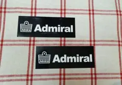 Admiralステッカー2枚
