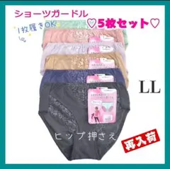 スタイルサポートショーツ（ 足ぐりやわらかヒップアップタイプ ）新品LL/5枚