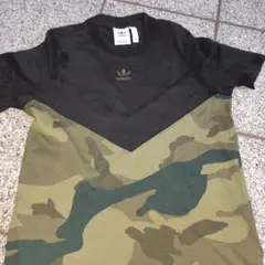 adidas アディダス　半袖Tシャツ M　迷彩　カモフラ　美品