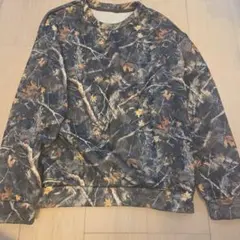 SHEIN 迷彩柄 トレーナー スウェット XS