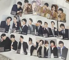 【まとめ売り】少年忍者　カレンダーカード　厚紙