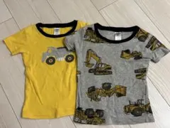 パジャマ　Carter's 建設車両柄 Tシャツ 2枚セットのサムネイル