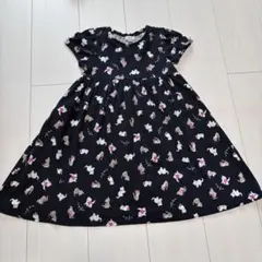むーのんのん 花柄ワンピース 150 - メルカリ