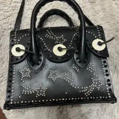 COACH ショルダーバッグ バタフライモチーフ ブラック | Mercari