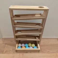 木製 知育玩具 モンテッソーリ　トラッカー TAG ボールトラッカー 木製 知育玩具 モンテッソーリ - メルカリ