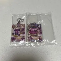 だれでもアクリルチャーム1 アイカツ 大地のの 白樺リサ セット