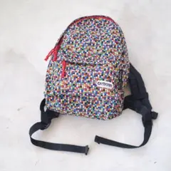 OUTDOOR PRODUCTS リュックマルチカラーモザイク柄y2kアウトドアのサムネイル