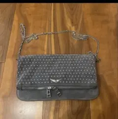 ZADIG & VOLTAIRE スタッズ付きショルダーバッグのサムネイル