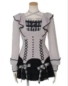 LIZLISA リズリサ ラッフルリボンセットアップ ピンク