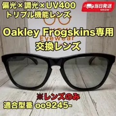 フロッグスキン用 交換レンズ 偏光 調光 UV400 サングラス カスタムレンズ