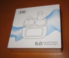 新品未使用 S10 Bluetooth ワイヤレスイヤホン イヤーカフ型のサムネイル