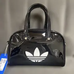 adidas ミニボウリングショルダーバッグ ブラック