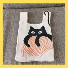 猫柄 ハンドバッグ レディースバッグ エコバッグ 韓国